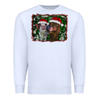 White christmas heifers Premium Sweatshirt - RanaPortraitStore