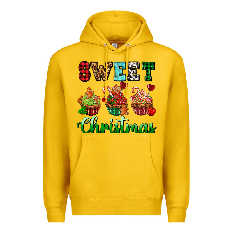 Sweet Christmas With Cupcake Premium Hoodie by AdoDesignShop | Teevron