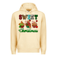 Pina Colada sweet Christmas with cupcake Premium Hoodie - AdoDesignShop
