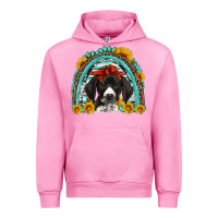 Fuchsia Pink german shorthaired pointer western rainbow Urban Hoodie - Artiststas