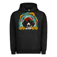 Pigment Black german shorthaired pointer western rainbow Urban Hoodie - Artiststas