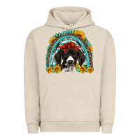 Pigment French Oak german shorthaired pointer western rainbow Urban Hoodie - Artiststas