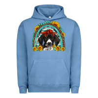 Pigment Pebble Blue german shorthaired pointer western rainbow Urban Hoodie - Artiststas