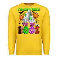 Lemon i'm just here for the boos Premium Sweatshirt - Zillion Design Studio