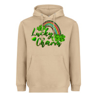 Mushroom Lucky charm rainbow and shamrocks Heavyweight Hoodie - RanaPortraitStore