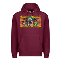 Burgundy joy sippy cup Premium Hoodie - Artiststas