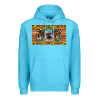 Ocean Blue joy sippy cup Premium Hoodie - Artiststas