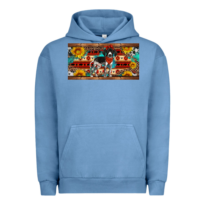 German Shorthaired Pointer License Plate Urban Hoodie by Artiststas | Teevron