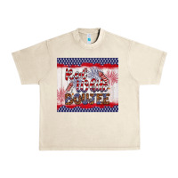 Sandshell red white boujee Urban Heavy Tee - Artiststas
