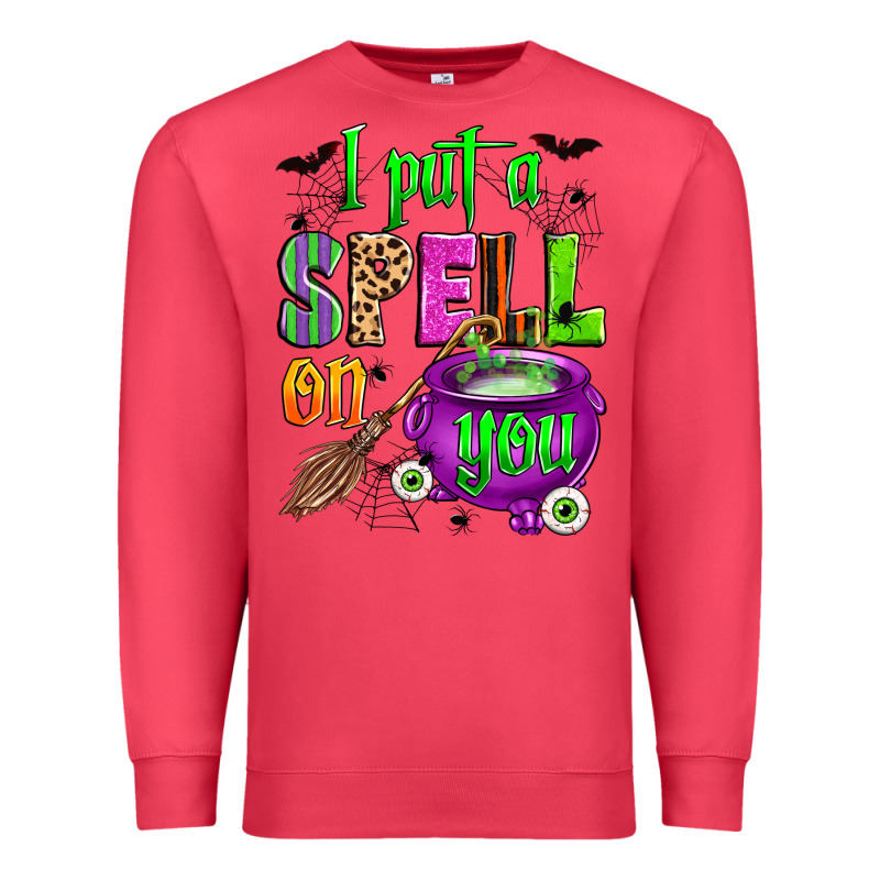 I Put A Spell On You Premium Sweatshirt by Zillion Design Studio | Teevron