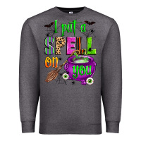 Charcoal Heather i put a spell on you Premium Sweatshirt - Zillion Design Studio