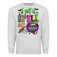 Dove Grey i put a spell on you Premium Sweatshirt - Zillion Design Studio