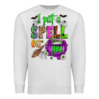 Oatmeal Heather i put a spell on you Premium Sweatshirt - Zillion Design Studio