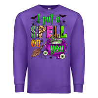 Purple i put a spell on you Premium Sweatshirt - Zillion Design Studio