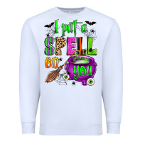 White i put a spell on you Premium Sweatshirt - Zillion Design Studio