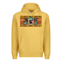Joy License Plate Premium Hoodie | Teevron