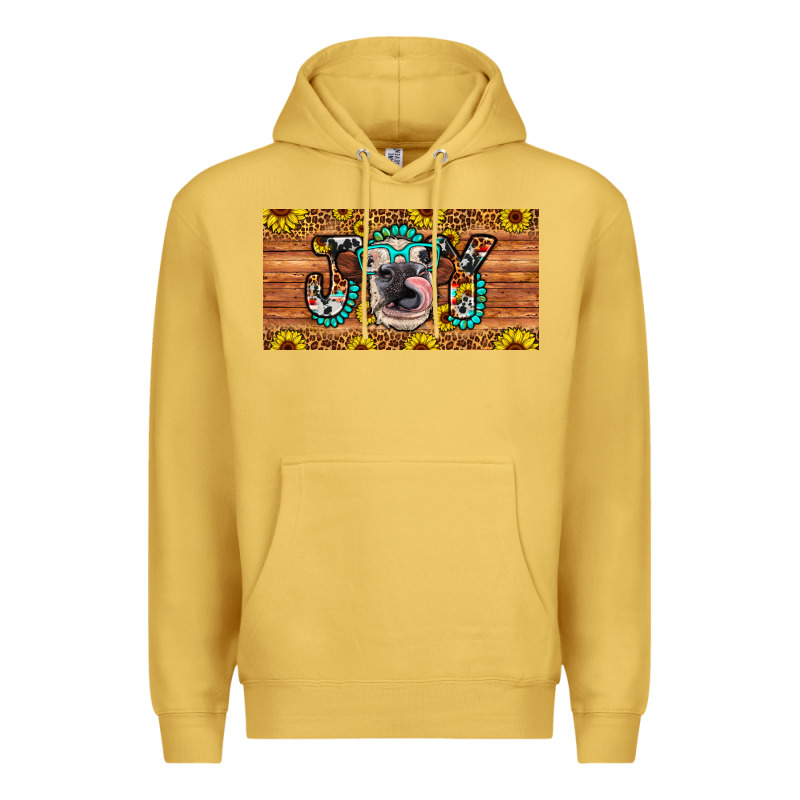 Joy License Plate Premium Hoodie by Artiststas | Teevron