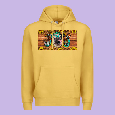 Joy License Plate Premium Hoodie Designed By Artiststas