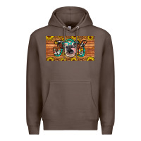 Coffee joy license plate Premium Hoodie - Artiststas