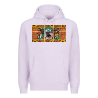Lilac joy license plate Premium Hoodie - Artiststas