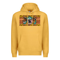 Mustard joy license plate Premium Hoodie - Artiststas