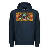 Navy joy license plate Premium Hoodie - Artiststas