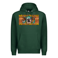 Sports Green joy license plate Premium Hoodie - Artiststas
