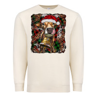 Sandshell christmas heifer with leoard and cowhide Premium Sweatshirt - RanaPortraitStore