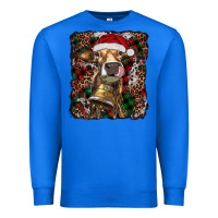 True Royal christmas heifer with leoard and cowhide Premium Sweatshirt - RanaPortraitStore