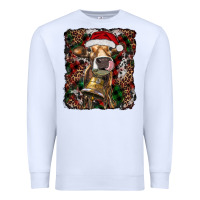 Christmas Heifer With Leoard And Cowhide Premium Sweatshirt | Teevron