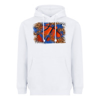 White basketball background Heavyweight Hoodie - texasbilliewilder