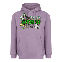 Lavender little sister biggest fan soccer Heavyweight Hoodie - Zillion Design Studio