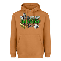 Meerkat little sister biggest fan soccer Heavyweight Hoodie - Zillion Design Studio