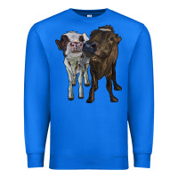 True Royal two heifer cows Premium Sweatshirt - RanaPortraitStore