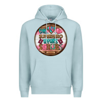 Blue Mist nurse round earrings 1 Premium Hoodie - BundleAndBundleShop