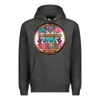 Charcoal Heather nurse round earrings 1 Premium Hoodie - BundleAndBundleShop