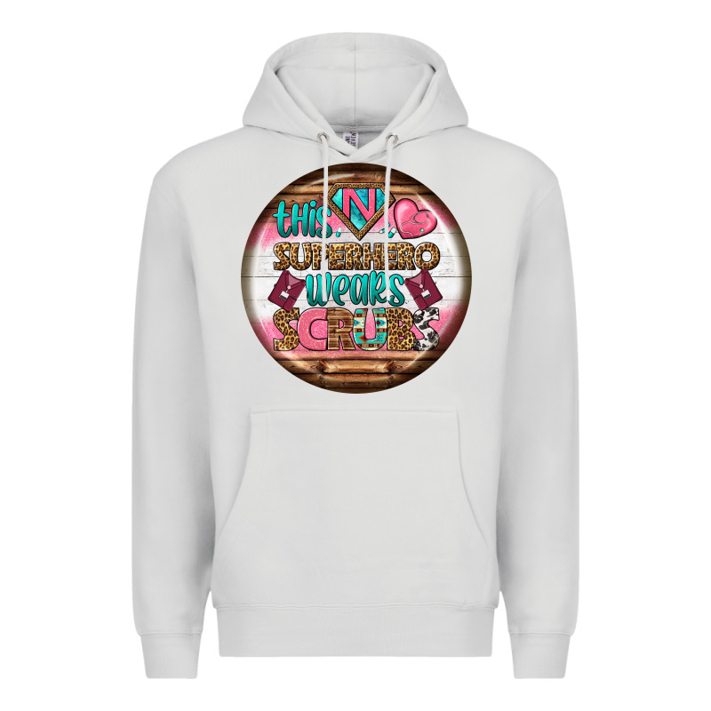 Nurse Round Earrings 1 Premium Hoodie by BundleAndBundleShop | Teevron