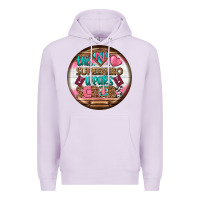 Lilac nurse round earrings 1 Premium Hoodie - BundleAndBundleShop