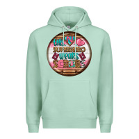 Seafoam nurse round earrings 1 Premium Hoodie - BundleAndBundleShop