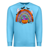 Ocean Blue halloween rainbow Premium Sweatshirt - Zillion Design Studio