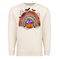 Sandshell halloween rainbow Premium Sweatshirt - Zillion Design Studio