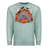 Seafoam halloween rainbow Premium Sweatshirt - Zillion Design Studio