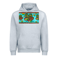 Heather Grey western hearts autism cup Urban Hoodie - Artiststas