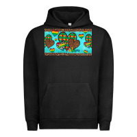 Pigment Black western hearts autism cup Urban Hoodie - Artiststas