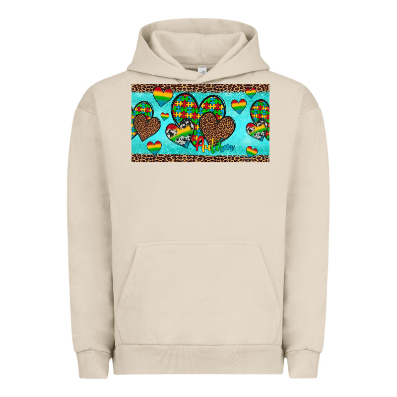 Western Hearts Autism Cup Urban Hoodie by Artiststas | Teevron