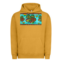 Pigment Peanut Butter western hearts autism cup Urban Hoodie - Artiststas