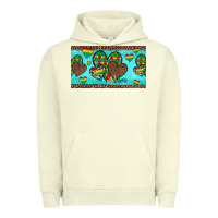 Pigment Pistachio western hearts autism cup Urban Hoodie - Artiststas