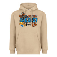 Mushroom little sister biggest fan football Heavyweight Hoodie - Zillion Design Studio