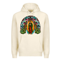 Tofu our lady of guadalupe rainbow Premium Hoodie - JahusDesignShop
