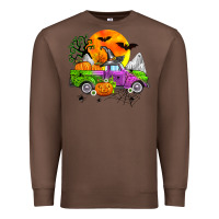 Chestnut halloween farm truck Premium Sweatshirt - Zillion Design Studio